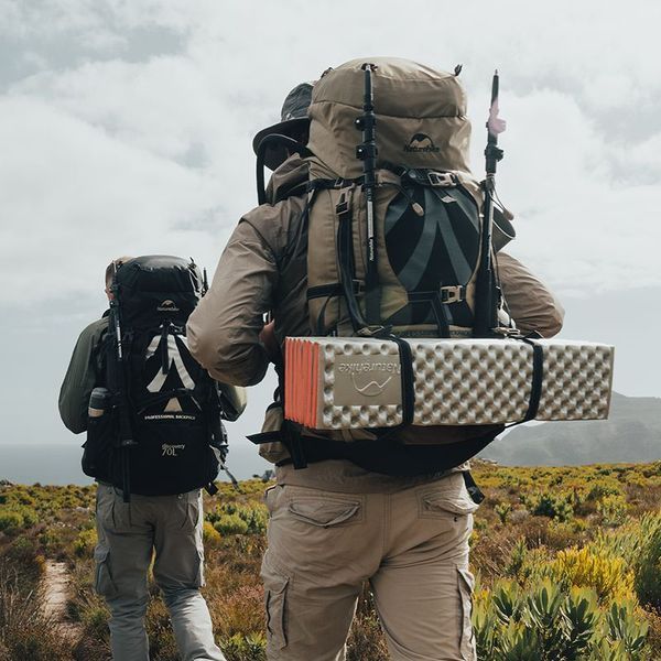 Рюкзак туристический Naturehike NH70B070-B, 70 л+5 л, светло-коричневый 6975641887461 фото