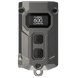 Наключний ліхтар із LED-дисплеєм Nitecore TINI 3 MCT (USB-C), сірий 6-1573_gray фото 2