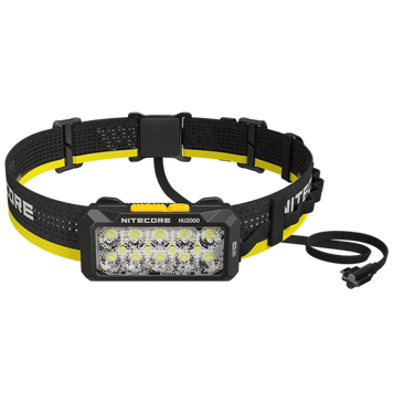 Налобний ліхтар Nitecore HU2000 із зовнішнім живленням (USB Type-C) 6-1548 фото