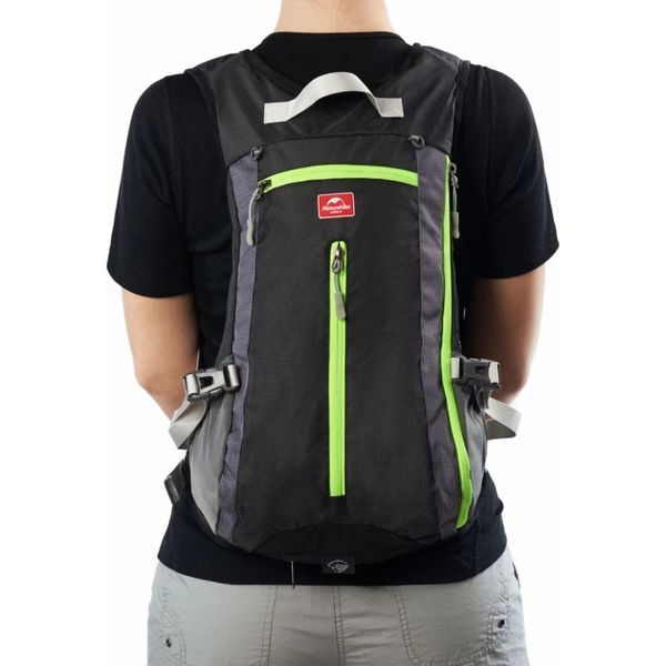 Велорюкзак с чехлом для шлема Naturehike 15 л sky blue NH15C001-B, голубой 6975641886310 фото