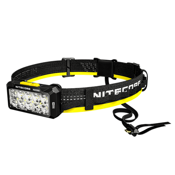 Налобний ліхтар Nitecore HU2000 із зовнішнім живленням (USB Type-C) 6-1548 фото