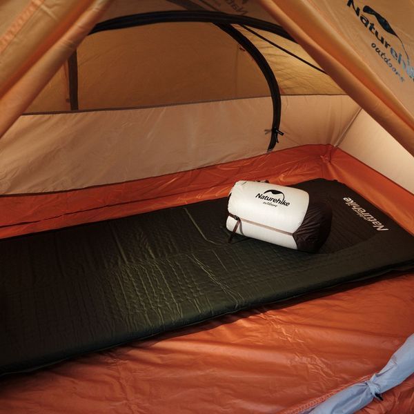 Спальник з натуральним пухом Naturehike Snowbird NH20YD001, p-р L, коричневий 720 г 6927595761304 фото