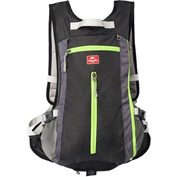 Велорюкзак с чехлом для шлема Naturehike 15 л sky blue NH15C001-B, голубой 6975641886310 фото