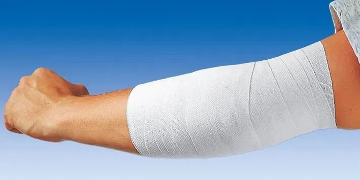 Бинт еластичний IDEALFLEX UNIVERSAL 10см х 5м арт.805 фото