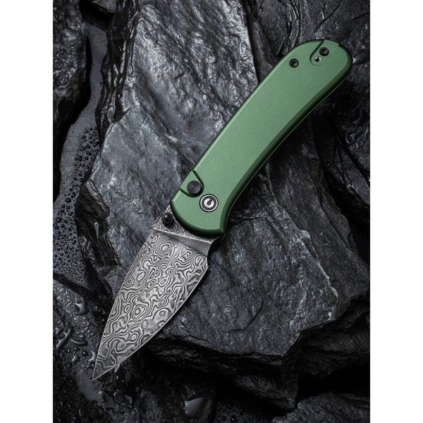 Нож складной Civivi Qubit Green Aluminum C22030E-DS1 C22030E-DS1 фото