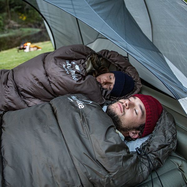 Спальник з капюшоном Naturehike U250S NH20MSD07, (0&deg;C), правий, темно-зелений 6927595764305-R фото