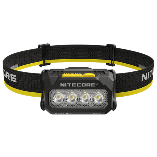 Налобний ліхтар Nitecore HA27 UHE MCT з універсальним живленням (3xAAA, USB-C) 6-1607 фото