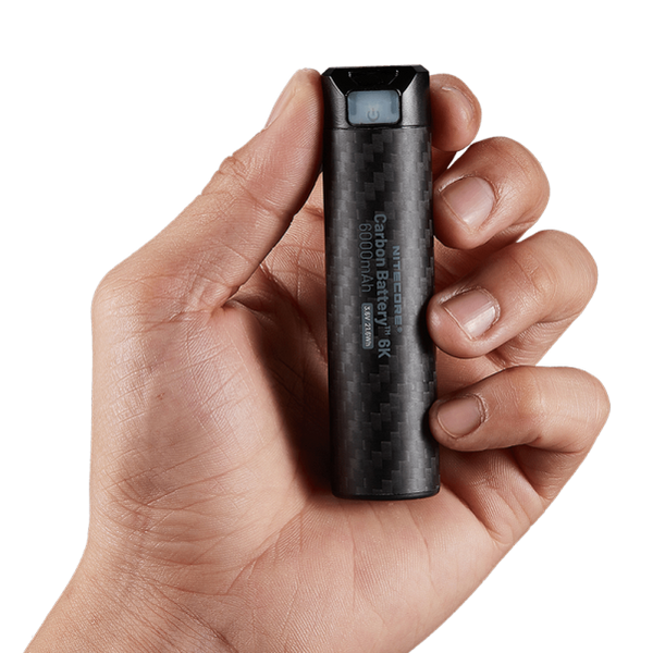 2в1 Power Bank + джерело живлення для ліхтарів Nitecore Carbon Battery 6K 6-1535 фото