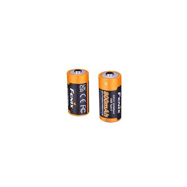 Аккумулятор 16340 Fenix ​​800 UP mAh Li-ion Type-C ARB-L16-800UP фото