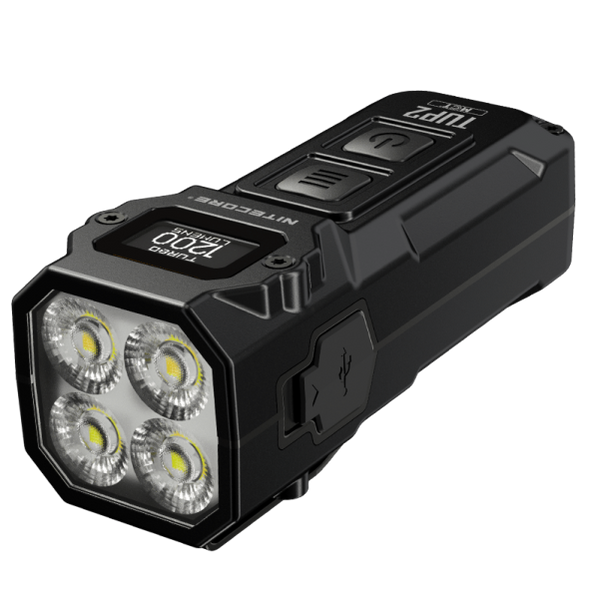 Сверхмощный наключительный фонарь с дисплеем OLED Nitecore TUP2 MCT, оранжевый 6-1606_orange фото