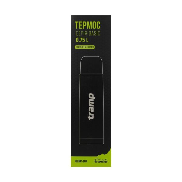 Термос TRAMP Basic 0,75л UTRC-104, black UTRC-104-black фото