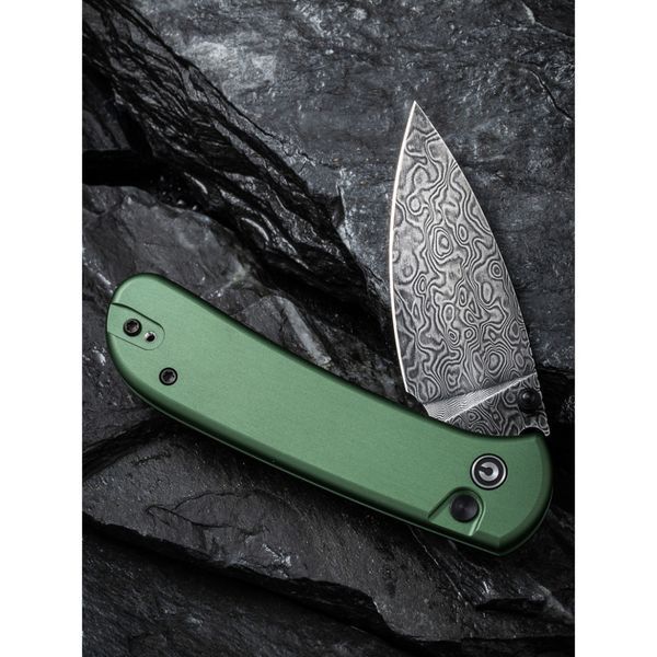 Нож складной Civivi Qubit Green Aluminum C22030E-DS1 C22030E-DS1 фото