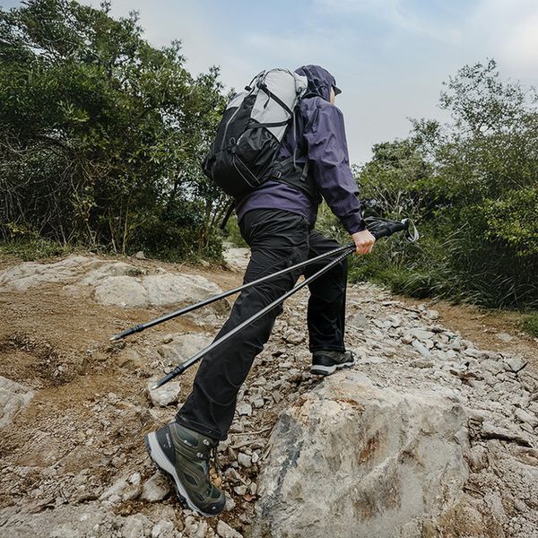Трекинговая палка Naturehike CNK2450DS017, 35-110 см, черная 6927595785416 фото