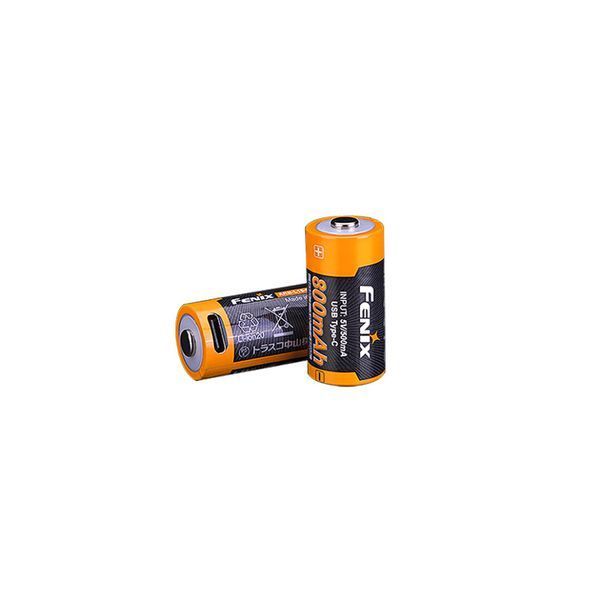 Аккумулятор 16340 Fenix ​​800 UP mAh Li-ion Type-C ARB-L16-800UP фото