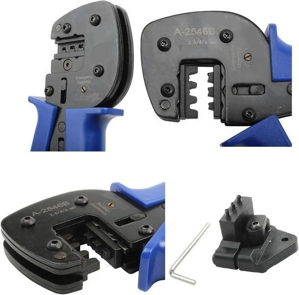 Обтискні кліщі Solar PV Crimp Tool A2546 для зʼєднувачів MC-4 арт.475 фото